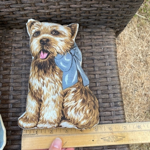 SARAH & Remy Vintage Doll Or Pillow Handmade Girl Doll With Dog - Picture 7 of 9